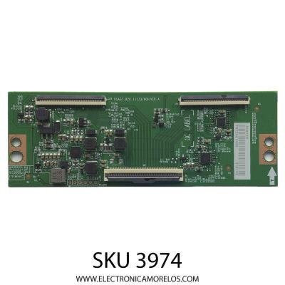 T-CON PARA TV QLED HISENSE / NUMERO DE PARTE 318122 / RSAG7.820.11133/ROH / H41802PNJ52A2 / RSAG7.820.11133/ROH VER.A / PANEL HD650Y3U51-T0LA/S0/GM/ROH / DISPLAY T650QVN07.5 / MODELO 65U6H 65A66GUA